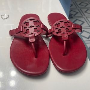 Tory Burch women sandals, size 11 excellent